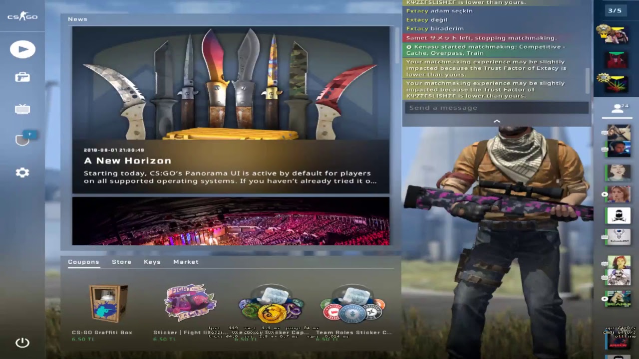 CS'DE YENİDEN DOĞMAK