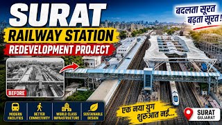 Surat Railway Station Redevelopment Project June 2026 update | Surat MMTH #4k