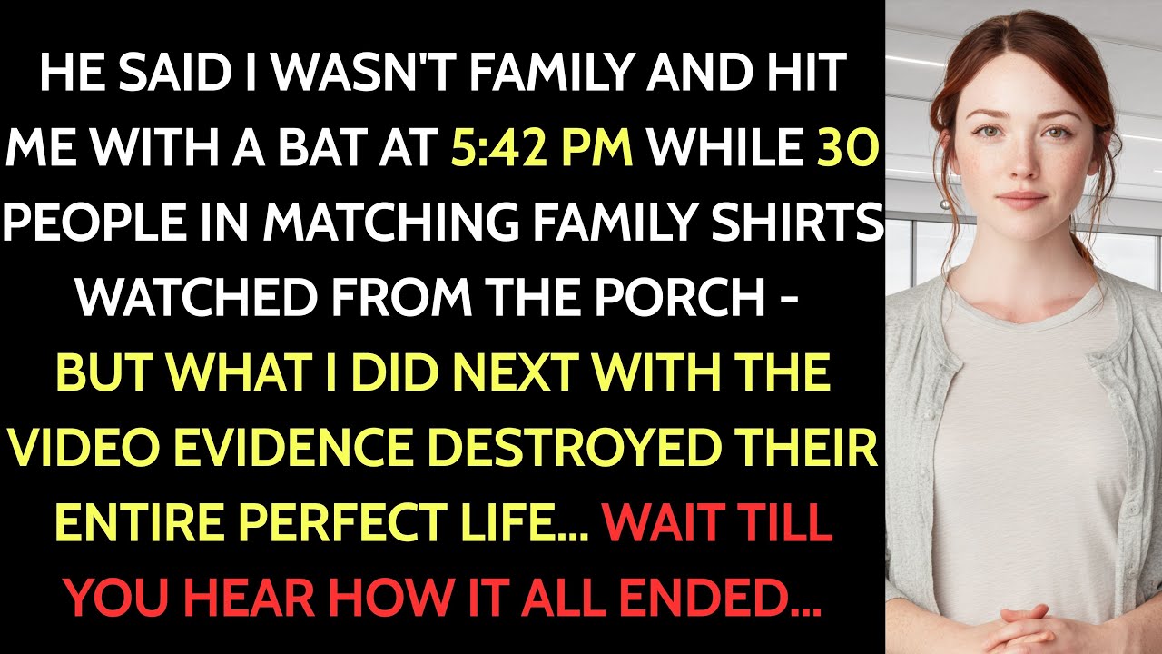 Dress Code: “Family Only”—Stepfather beat me in the driveway at 5:42. When…