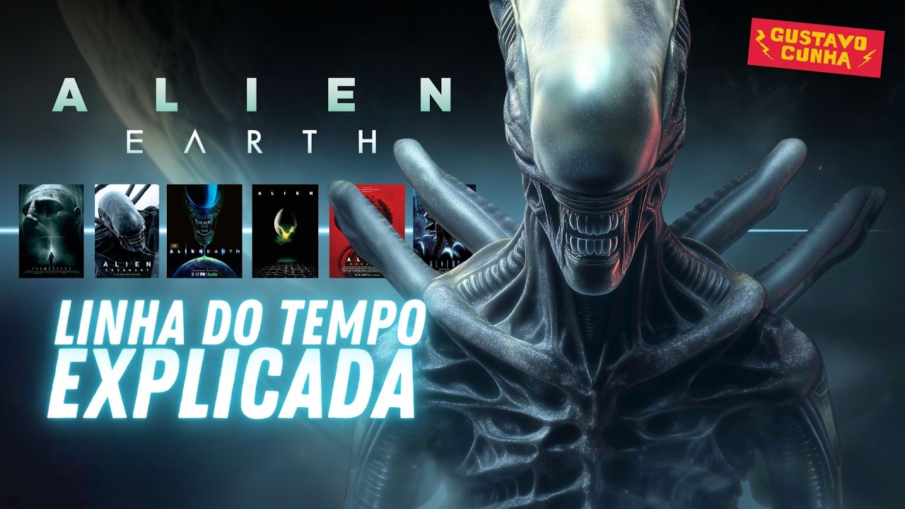 ALIEN - LINHA do TEMPO EXPLICADA