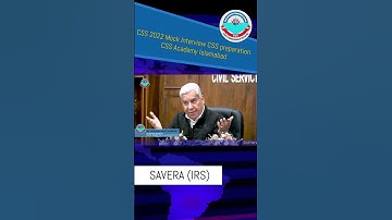 CSS 2022 Mock Interview #shorts #upsc #css #interview #csspakistan