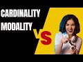 what is Cardinality and modality in dbms in hindi|Cardinality|Modality|DBMS