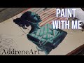 Simple Portrait Painting Tutorial | Broken Windows