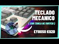 Teclado Mecânico Bzfuture+ EYOOSO K620 - [Acompanha kit para troca de teclas e Switchs]
