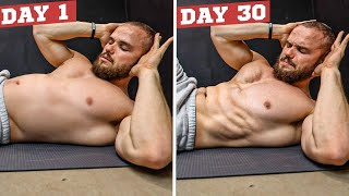 4 MIN Abs Challenge To GET 6 Pack Abs (30 DAYS Results) screenshot 4