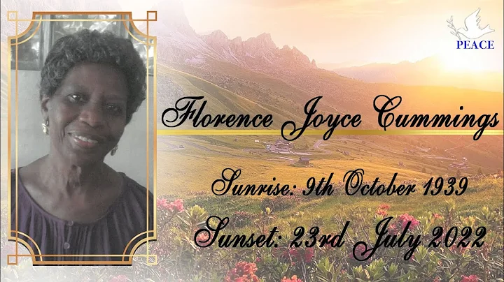 Funeral Tribute Service of Florence Joyce Cummings