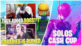 Tfue & Ninja *RANT* About *NEW* Fortnite Map Changes | *NEW* Shield Bubble Tricks for SOLOS screenshot 5