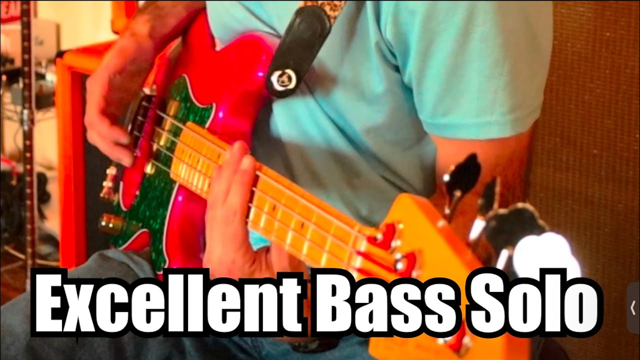 Excellent Bass Guitar Solo fender bass guitar instrumental solo 