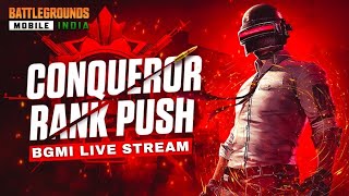 BGMI CONQUEROR RANK PUSH | GAMING WITH RS #bgmi #pubg #gamingwithrs #rankpush Best stream you'll wat