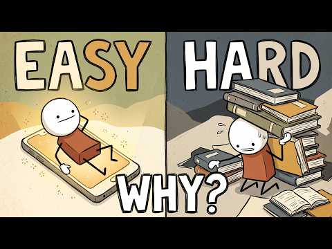 Ảnh preview Why Your Phone Feels Easy But Studying Feels Impossible