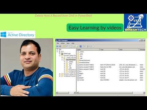 Delete Host A Record from DNS in PowerShell