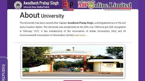 apsu rewa pg ka enrollment form kaise bhare | apsu rewa post graduation enrollment form kaise bhare