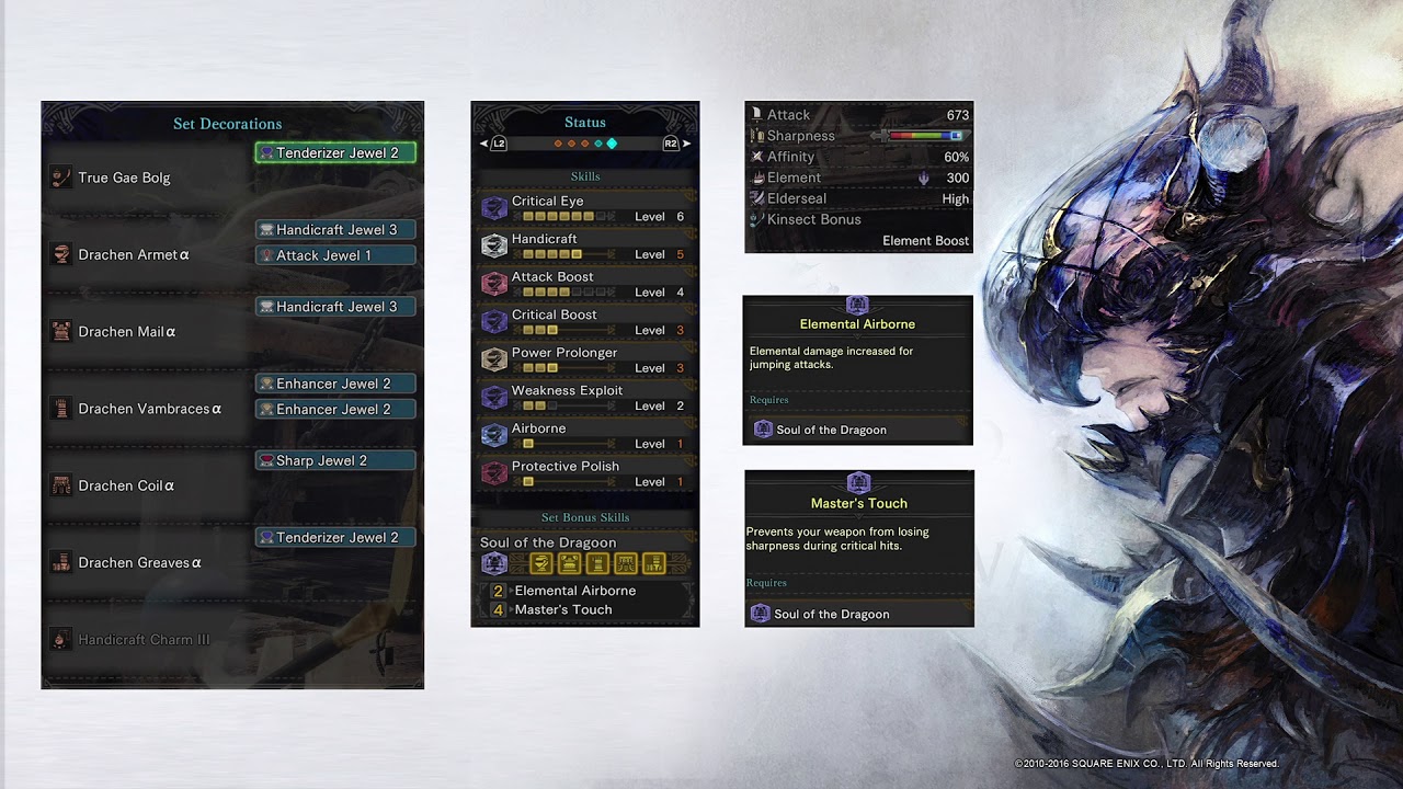 My Ideal Drachen Armor Pure Set