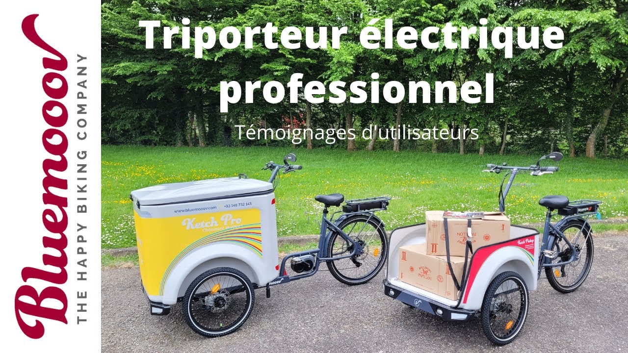 GÉRALD SERVICES 84 - Triporteur professionnel Bluemooov - Témoignages d'utilisateurs