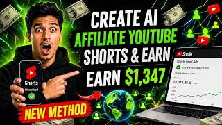 Create AI Affiliate Youtube Shorts & Earn on YouTube