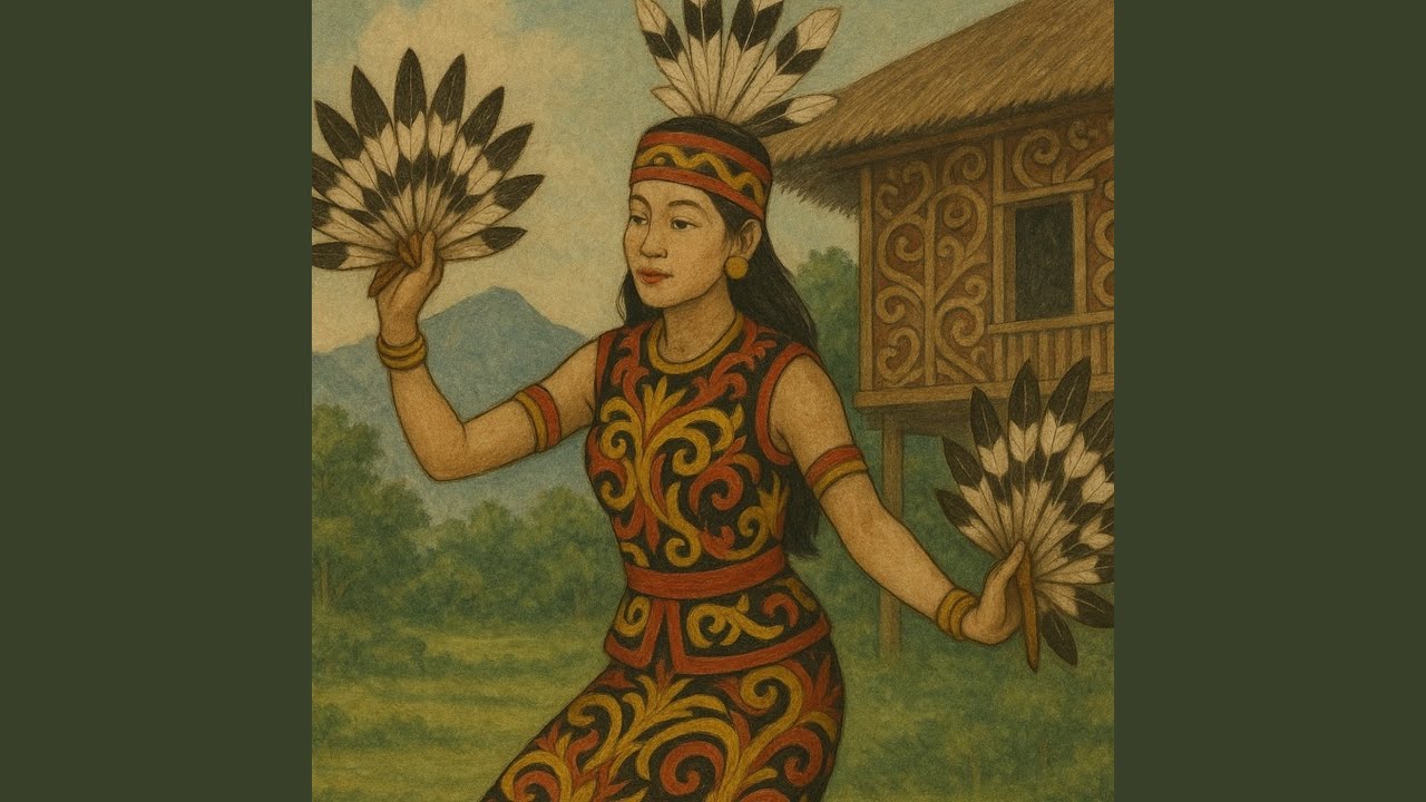 Etnik Dayak Tari Kontemporer