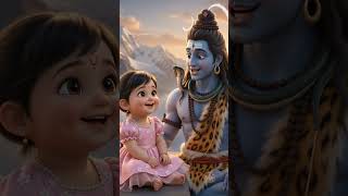 Cute baby girl asking for cute vardaans from bholenath 💕🩷 #bholenath #love #mahadev #foodie #mahadev