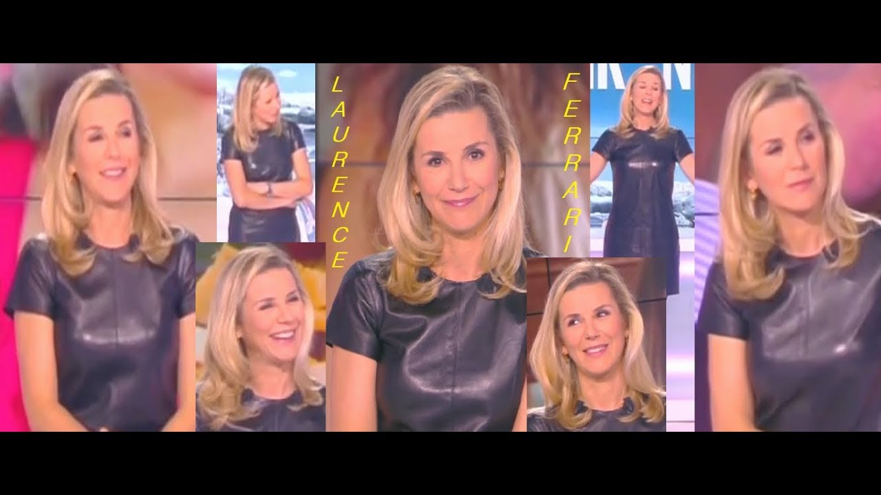 laurence-ferrari-leather-dress-youtube