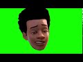 Miles Morales says "hey" green screen