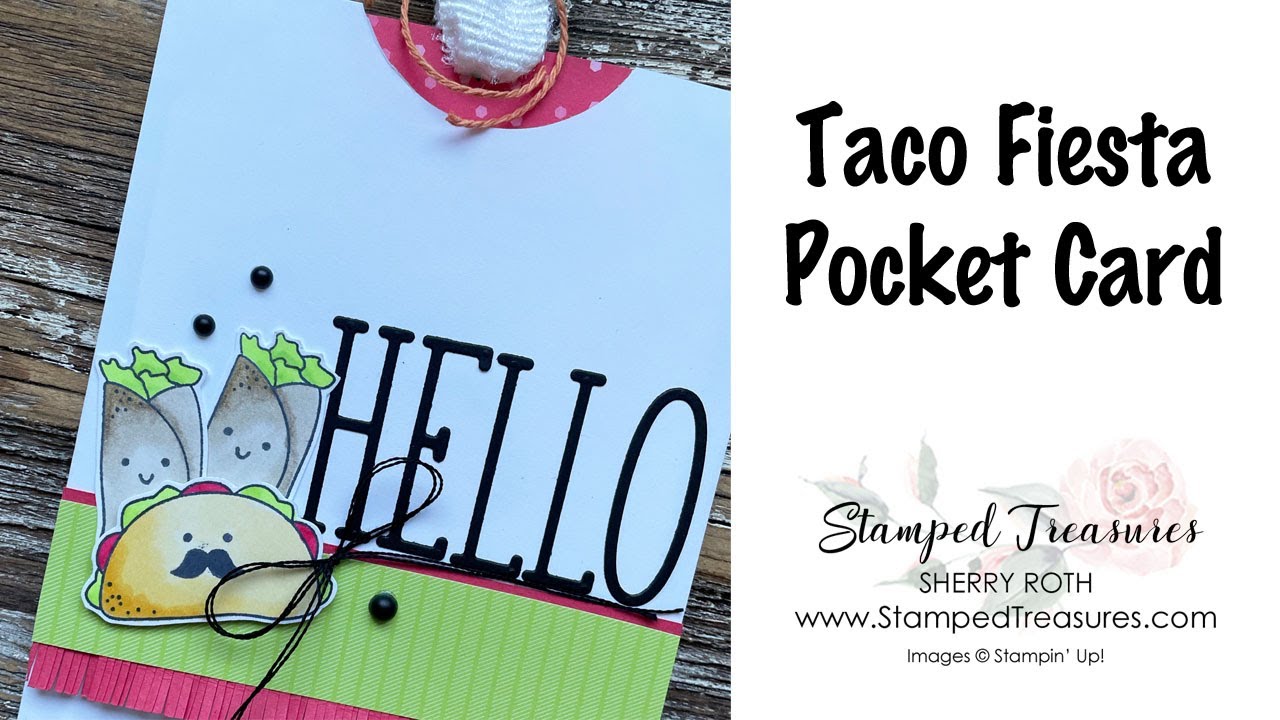 Taco Fiesta Pocket Card