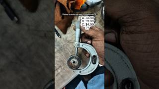 "Cylindrical Grinding Job | Before vs After 🔧 #shorts"