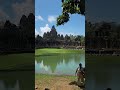 Fantastic Reflection Bayon Temple Angkor Thom complex Cambodia #worldexplorer #asiantravel #travel