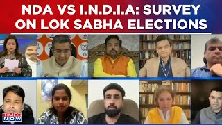 NDA Vs I.N.D.I.A: Who's Going To Win From Your State In Lok Sabha Polls 2024? I Times Now ETG Survey