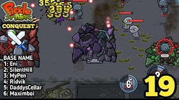 Pickle Pete Conquest Gameplay Part 19 - Pickle Pete: Survivor | Conquest Raid