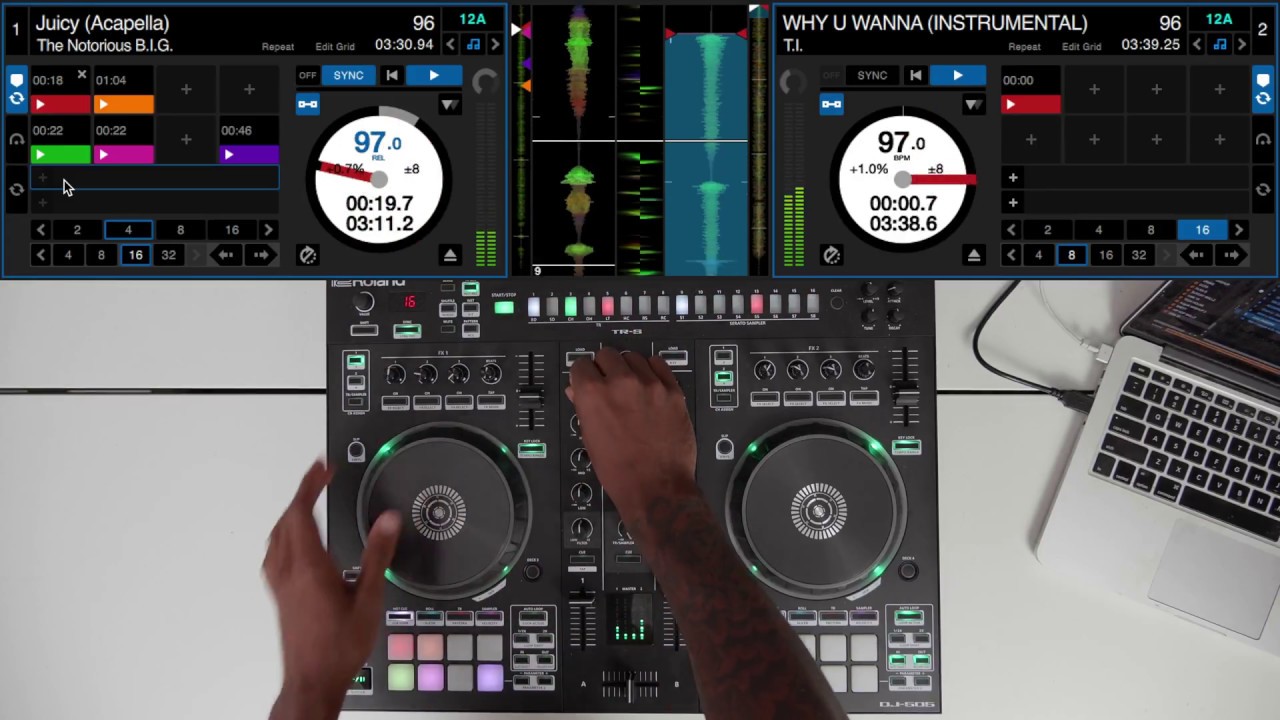 90's & 00's Hip Hop & R&B DJ Mix - Roland DJ-505 - #SundayDJSkills