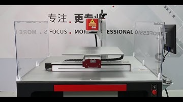 Mactron Laser | Large Format 600*600MM XY Axis Moving Platform CO2 Laser Marking Machine