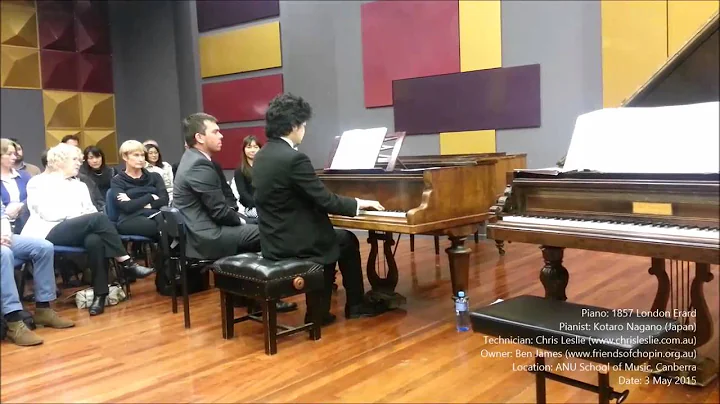 Chopin Waltz Op 34 No 1 - Erard Grand Piano 1857