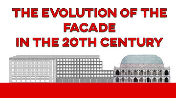 THE EVOLUTION OF THE FACADE IN THE 20th CENTURY