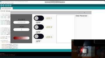 KOMUNIKASI ESP32 & PC MENGGUNAKAN UDP FEEDBACK
