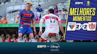 GOL CONTRA BIZARRO! FORTALEZA E CRB EMPATAM EM DUELO DIRETO POR VAGA NO G-6 | MELHORES MOMENTOS
