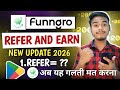 Funngro App l Refer And Earn App Without Kyc l Best Refer And Earn App 2026 l Refer And Earn App