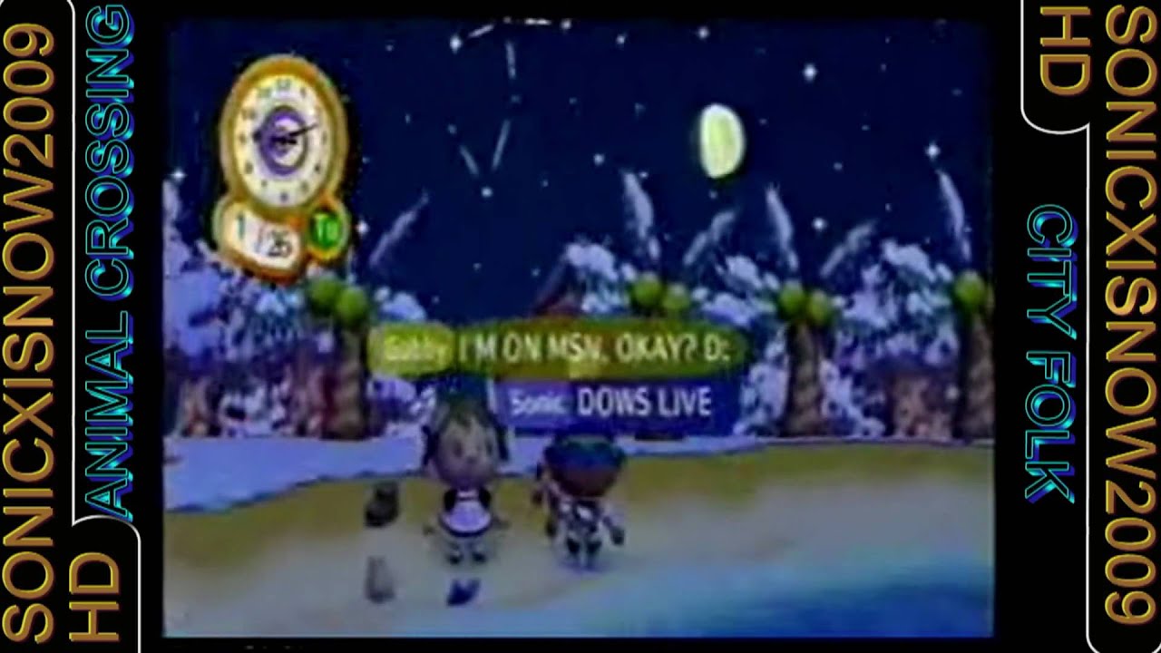 Animal Crossing City FolkMeteor Shower YouTube