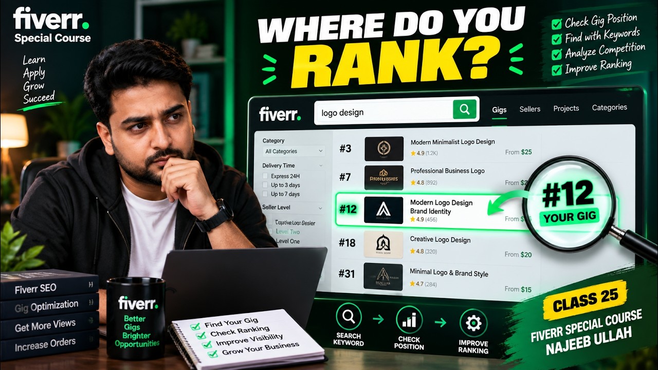 How to Check Gig Ranking on Fiverr | Where is My GIG | Find GIG ...