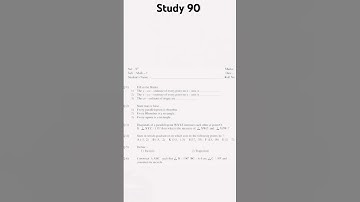 class 9th || Maths 2 || unit test 1|| question paper|| 2024 || #std9#maths#exam#shorts