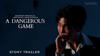 BTS - A DANGEROUS GAME ○ FAN FIC TRAILER (mafia/yandere!au)