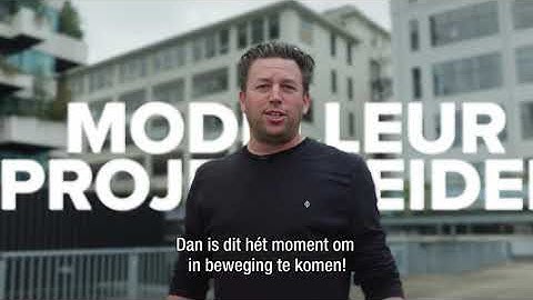 Wervingsvideo - Mr. Stir - Modelleur/Projectleider