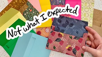 How to Make Envelopes with Cricut