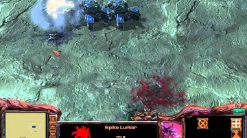 Starcraft 2 - Custom Race Neo Zerg tech demo 6