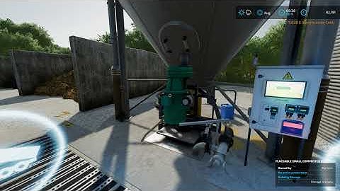 FS22 Placeable Small Composter By Stevie | For FS22 PC Maps | Includes Download Link.