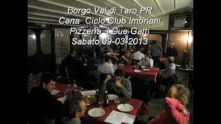 Cena Ciclo Club Imbriani Borgotaro PR 09 03 2013