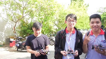 Robot dò line tốc độ - [ vòng sơ loại ]  khoa CN Cơ Khí ĐH CNTP