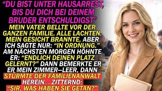 Mein Vater stellte mich vor 30 Verwandten bloß – dann kam sein Anwalt mit der Wahrheit