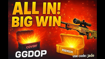 INSANE GGDrop Case Battle — We Went ALL IN and WON BIG! use code: jade