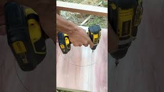 Simple Woodworking Hacks for Cutting Perfect Circles #woodworking #wooddesigner #diy #shorts
