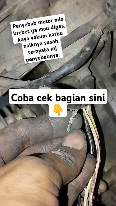 cara saya menemukan penyakit motor mio brebet brebet #bengkelmotor #shortvideo #feedshorts #short