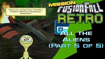 All The Aliens (Part 5 of 5) - New Missions Ben 10 Update - FusionFall Retro